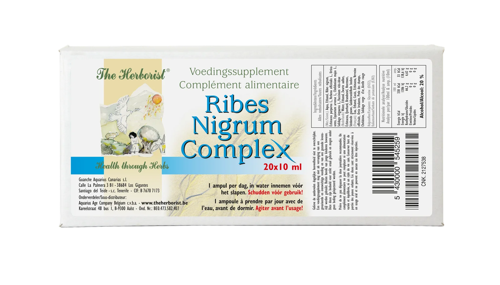 Ribes Nigrum complex 20x10ml